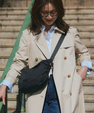 【撥水加工/WEB&一部店舗限定カラーあり】ドロ－ストリング ショルダーバッグ