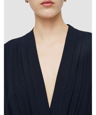 JOSEPH エアリープリッセ　ジャンプスーツ Navy