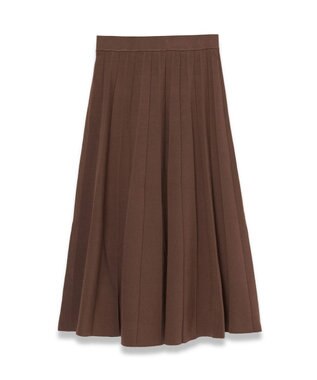 JOSEPH 【洗える】シルクストレッチ プリッセ　スカート Arabica