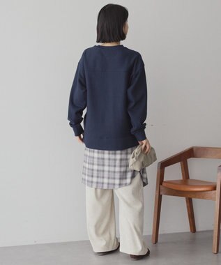 AMERICAN HOLIC FREMONT ロゴスウェットプルオーバー Navy