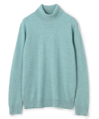 JOSEPH HOMME ピュアカシミヤ　タートルネックニット スモーキーグリーン系