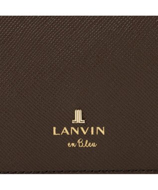 LANVIN en Bleu リュクサンブール 二つ折りコンパクト財布 ノウチャ