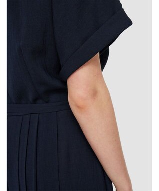 JOSEPH エアリープリッセ　ジャンプスーツ Navy