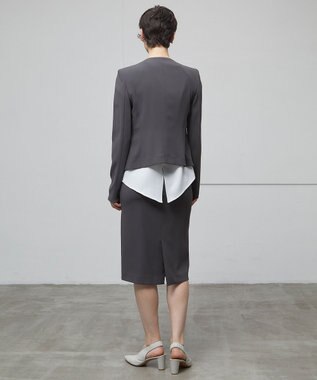 BEIGE， 【L-size】CINDY / タイトスカート C.Gray×White