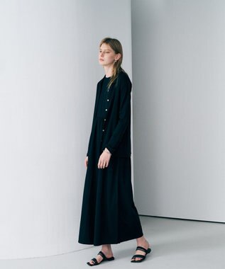 uncrave プレーンジャージー オールインワン ブラック