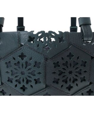 genten カレイド トートバッグ ネイビーブルー