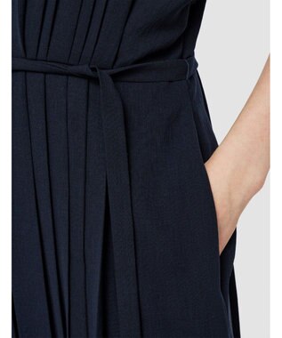 JOSEPH エアリープリッセ　ジャンプスーツ Navy