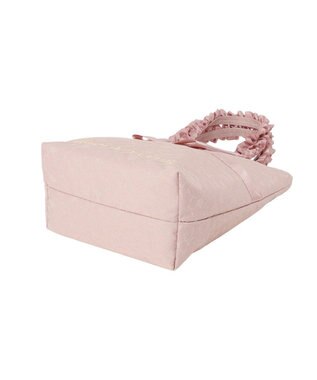 Maison de FLEUR イースターラビットフリルハンドルトートバッグ Light Pink