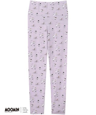 une nana cool 【ムーミン】MOOMIN × une nana ccol　ハラマキ付きレギンス PU