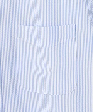 J.PRESS MEN 新色追加【 高通気性 / 軽量 / ノンアイロン / 撥水】【BEAT HEAT SYSTEM】半袖シャツ / B.D. サックスブルー系1