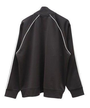 earth music&ecology フロントレーストラックジャケット Charcoal Gray