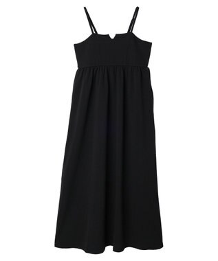 Green Parks ふくれＪＱキャミワンピース Black