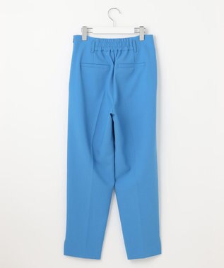 UNFILO 【VERY.3月号掲載/洗える/ストレッチ】ハイウエストカラーパンツ ブルー