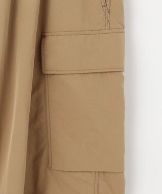 JOSEPH ABBOUD MOUNTAIN 【ECO撥水/起毛裏地】マイクロリップワッシャー カーゴ パンツ ベージュ系