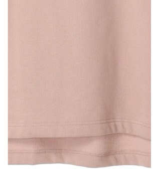 Green Parks Ｂｒｕｓｈｅｄ　タートル裏起毛チュニック Pink