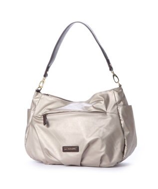 LA BAGAGERIE MONOGRAMME 2wayショルダーバッグ ゴールド