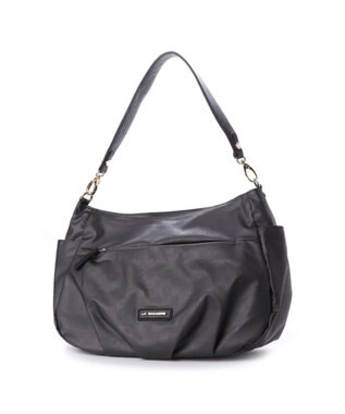 LA BAGAGERIE MONOGRAMME 2wayショルダーバッグ ガンメタリック