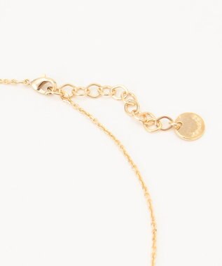 J.PRESS LADIES リバーシブルドロップエポ ネックレス ベージュ系