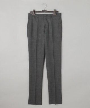 GOTAIRIKU ロングセラー【洗える/折り目加工/シワになりにくい/ウエストアジャスター】ウォッシャブル サマーウール100％パンツ_限定色(ノータック)23/24年モデル グレー系8