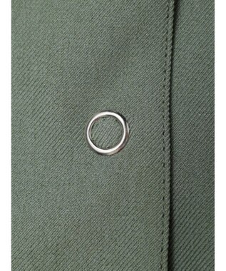 earth music&ecology ショート丈カバーオール Khaki