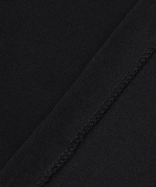 UNFILO MENS 多機能 モックネックＴシャツ ブラック