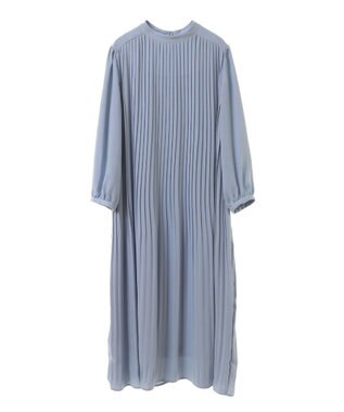 Green Parks ef-de プリーツワンピース Sax