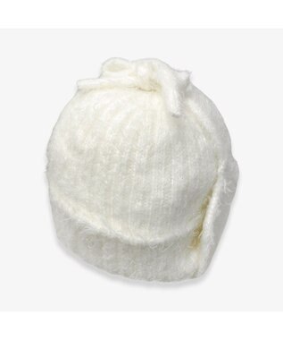 林八百吉商店 un chapeau  ミンクニットウィンター ホワイト