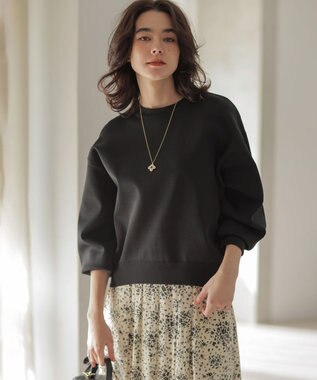 組曲 L オーガンスウェット ニット