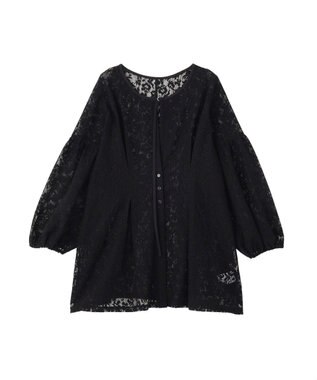 Green Parks メッシュレースタック入りプルオーバー