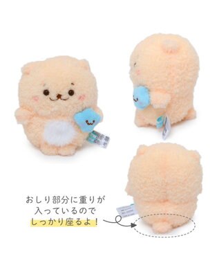 Mother garden しろたん ぽてぽて マスコット 《らっこいぬ》 単品 らっこいぬ