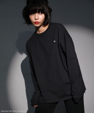 Green Parks ■ＦＥＬＩＸ　グラフィックバックｐｔ　ロンＴＥＥ Black