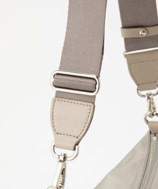 russet 【2025AW新作】クラウズナイロン ラウンド2WAYショルダーバッグ(CE-1621) Gray