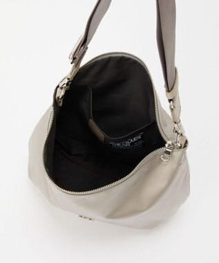 russet 【2025AW新作】クラウズナイロン ラウンド2WAYショルダーバッグ(CE-1621) Gray