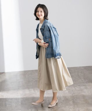 ONWARD Reuse Park 【23区】スカート春夏 ベージュ