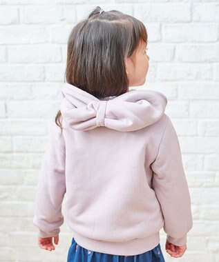 ANY KIDS 裏ボアボンディングブルゾン ラベンダー