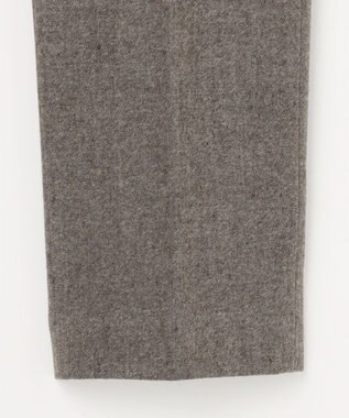 J.PRESS LADIES L チェルビック テーパード パンツ ブラウン系