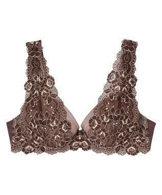 AMPHI 【数量限定　特別価格】 ブラ＆ショーツセット グラマリッチ BWD401 アンフィ／ワコール シナモンブラウン