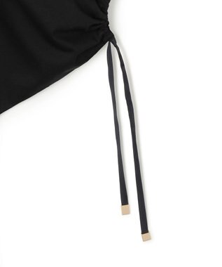 BEIGE， HOPE / ボリュームスリーブドロストトップス Black