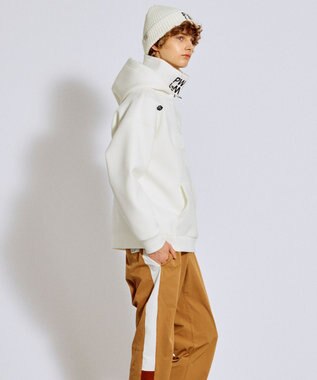 PW CIRCULUS 2025 NEW！【MEN】デタッチャブルフーディ ゴルフ ホワイト系