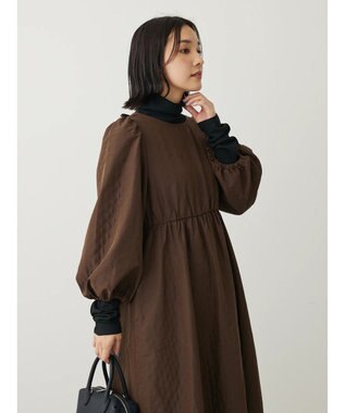 Green Parks ・ＳＵＧＡＲ　ＳＰＯＯＮ　バックオープンワンピース Brown