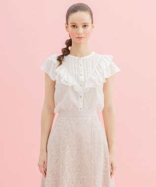 TOCCA 【洗える！】CHOUFLEUR ブラウス アイボリー系