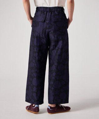 Paul Smith Perforated Floral ジャカード トラウザーズ ネイビー