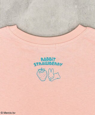 earth music&ecology ｍｉｆｆｙ／ｅａｒｔｈ　ｓｔｒａｗｂｅｒｒｙ　Ｔｅｅ Pink