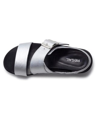 REGAL FOOT COMMUNITY 【リーガルレディース】F04S ベルトサンダル シルバー