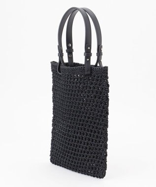 GRACE CONTINENTAL TOV CROCHE BAG ブラック