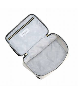 ACE BAGS & LUGGAGE HAyU × ace. トラベルポーチ S 猫柄 17821 アイボリー