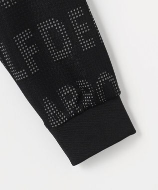 23区GOLF 【MEN】ロゴジャガードトラックジャケット ブラック系5