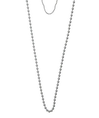 AMERICAN HOLIC ボールチェーンコンビ２ＳＥＴネックレス Silver
