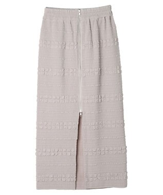 Green Parks ・ＥＬＥＮＣＡＲＥ　ＤＵＥ　２ｗａｙ　Ｗ－ＺＩＰスカート Gray