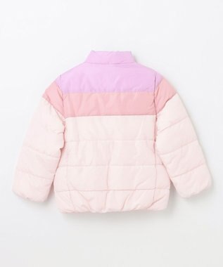 ANY KIDS 【洗濯機OK】中綿 ガーリー コート ピンク系